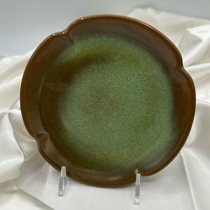 5 3/5” Frankoma plate.  Prairie Green